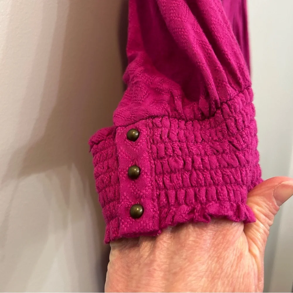 Anthropologie Pink Midi Dress - Picture 6 of 14